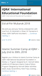Mobile Screenshot of iqrafoundation.com